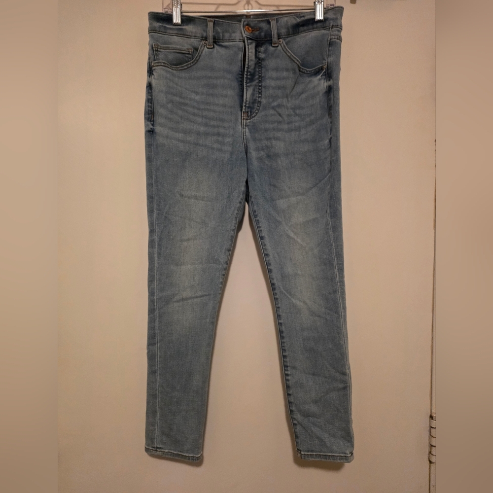 Women's Express Skinny High Rise Light Blue Jeans